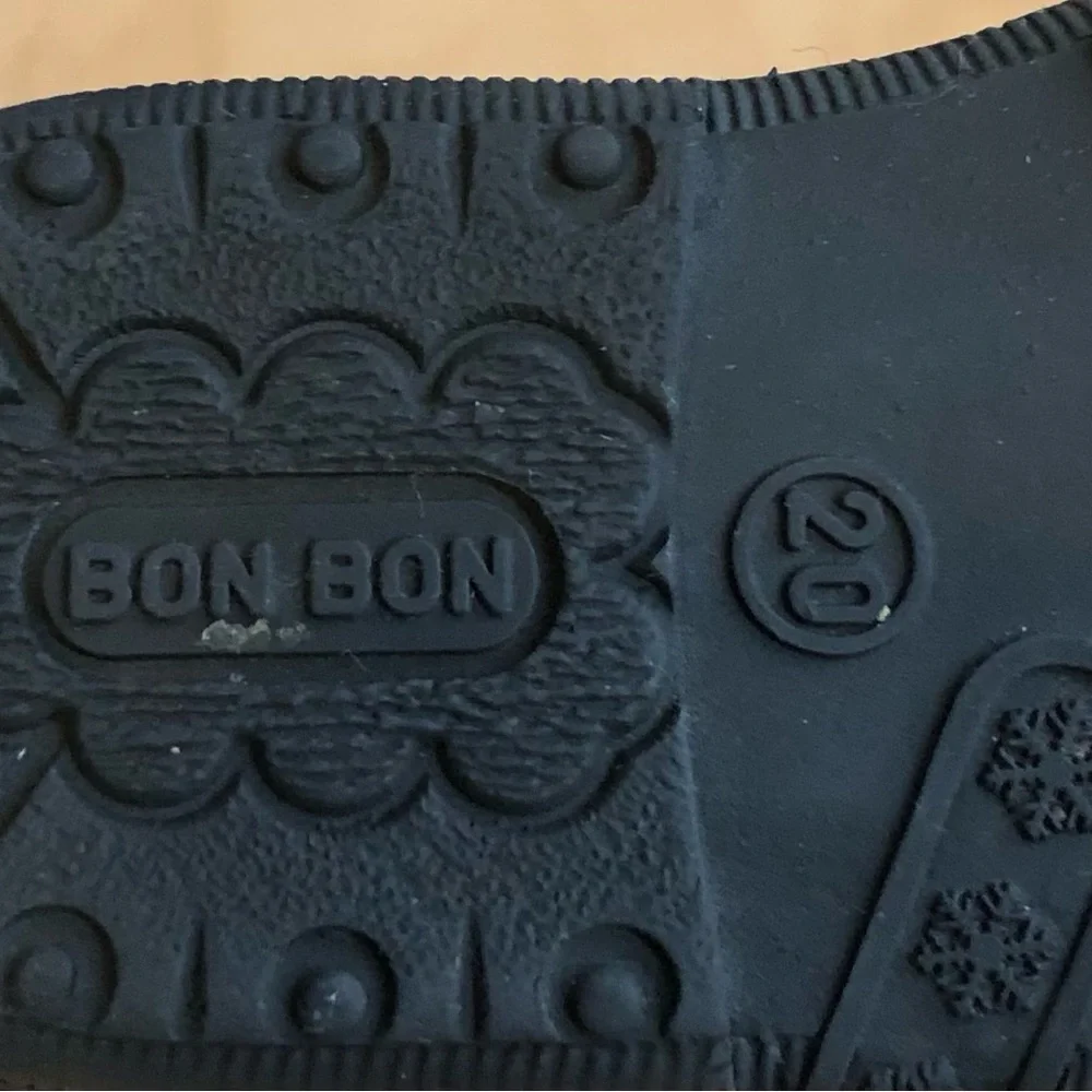 Bon Bon Black Dress Shoes Shinny Lace Up Little Eric Baby EUR Sz 20,US 4.5